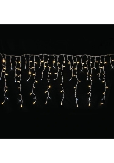 4m 120 Led 20 Saçaklı 50 70 90cm Çakarlı Çok Renkli