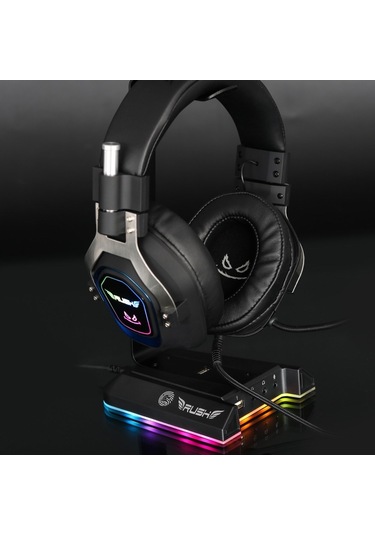 Teknolojinci Rush Boomrack Rhs801 Rgb Usb 7.1 Surround Kulaklık Standı