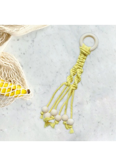 Suntek Muz Askı Taşınabilir Asılı Meyve Kanca Pamuk Sarı Sarı