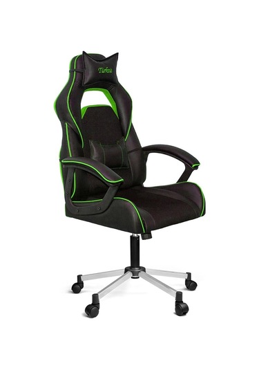 Türksit Range Yastıklı Yönetici Ve Oyuncu Koltuğu F,yeşil Siyah - Yeşil