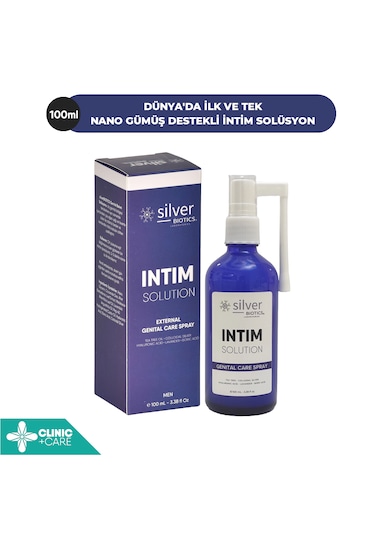 Silverbiotics Intim Erkek Genital Bakım Yıkama Solüsyonu 100 ML