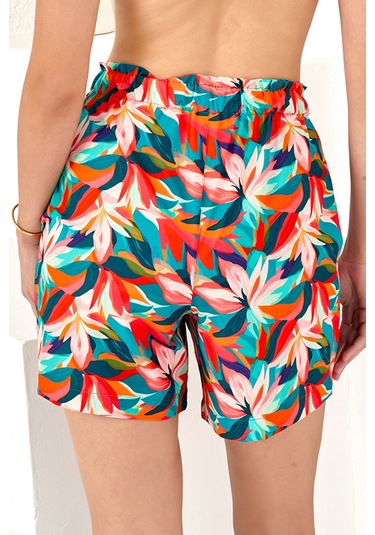 Kadın Havuz Deniz Şort Mayo 4407 Yeşil Yeşil