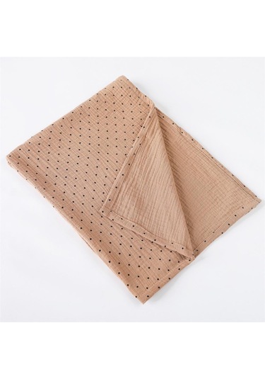 Siyah 85 65 Cm Muslin Kareler Bebek Kundak Battaniye Yenidoğan Bebek Bezi Yatak Pamuk Arabası Battaniye Bebek Şekerleme Örtüsü Siyah