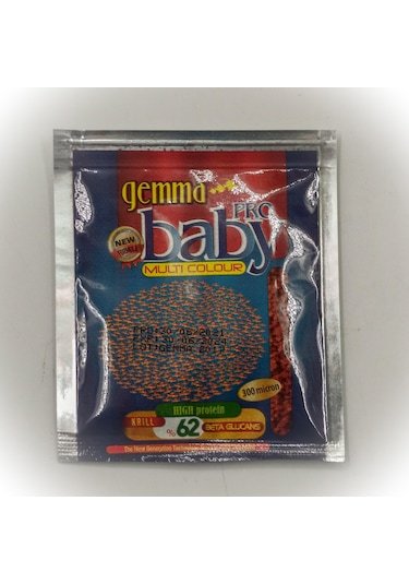 GEMMA Pro Multi Colour Yavru Balık Yemi 10 gr