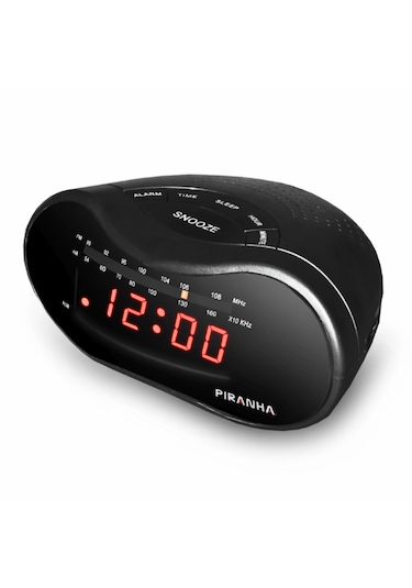 Timezone Q Type Alarmlı Radyolu Dijital Saat