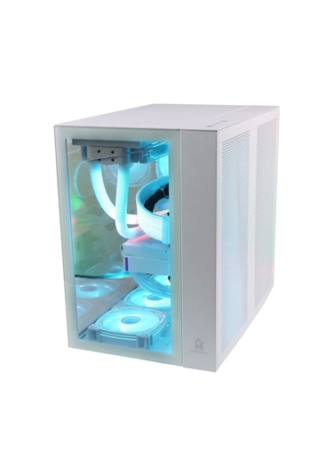 Game Master F-7 7 RGB Fanlı ATX Oyuncu Bilgisayar Kasası Beyaz
