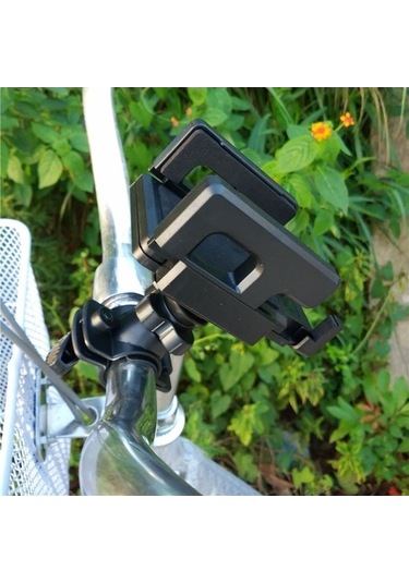 Pazly Tutucu Telefon Mtb Bisiklet Gidon Gps Standı - Evrensel Montaj İçin -