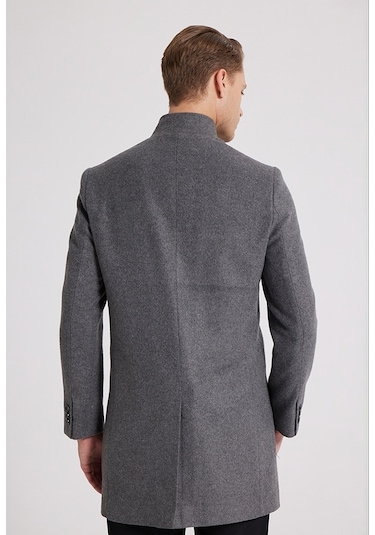 Ds Damat Regular Fit Antrasit Palto 5Hf08Ort10002 Antrasit