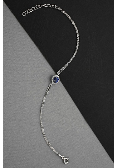 Argentum Concept - Zirkon Taşlı Gümüş Bileklik - B077301