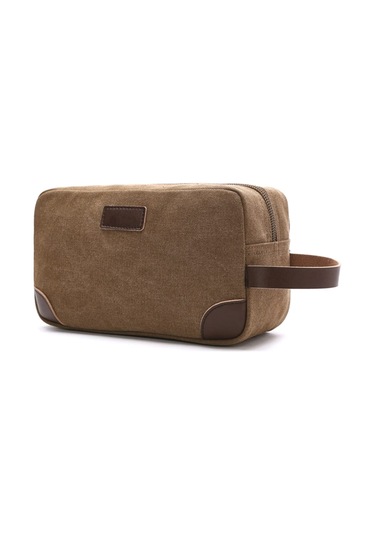 Kadın Kanvas Kahverengi Mini Seyahat Çantası Lngodc17 Kahverengi