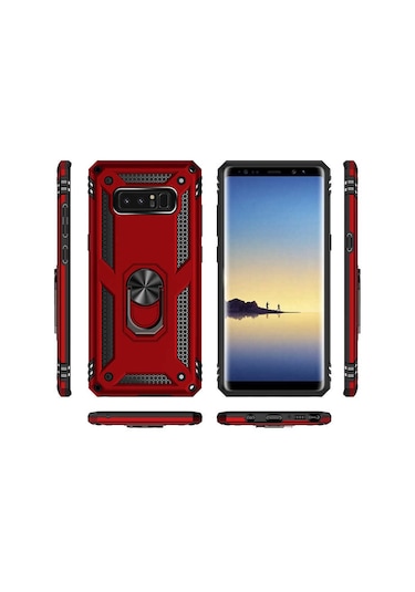 Galaxy Note 8 Kılıf Zore Vega Kapak Gold