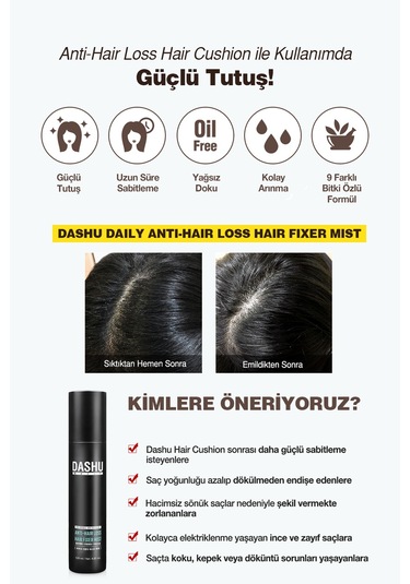 Dashu Mist Daily hair Loss Hair Fixer Mist 120 ML