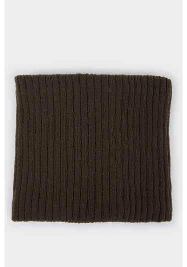 Defacto Erkek İçi Suni Yünlü Atkı C8275ax25wnkh328 Haki