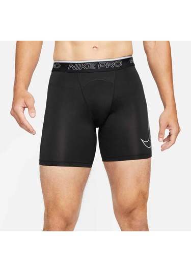Pro Dri-fit Erkek Siyah Antrenman Şortu Siyah
