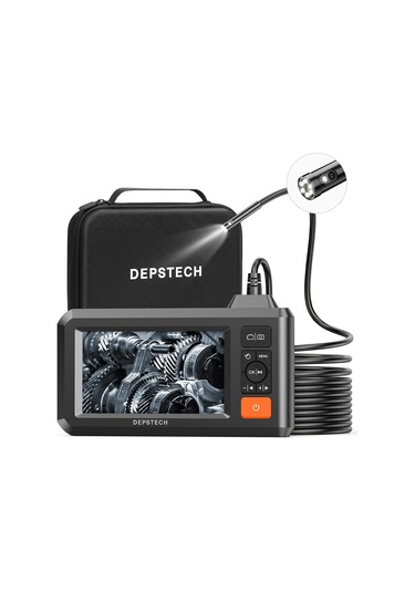 Depstech DS300 7.9mm Dual Lens 4.3 LCD 1080P 5M Yılan Kamera