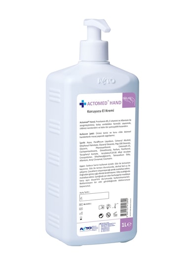 Actomed Hand Koruyucu El Kremi 1 L