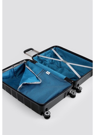 Ççs 5247 Polipropilen Büyük Boy Valiz Siyah