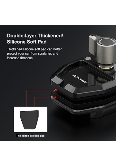 Puluz Motosiklet Ön Cam Aksiyon Kamera Montaj Klipsi