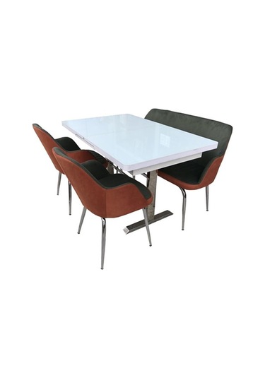 Bengimobilya Masa Açılır Üstücam Model Metal Transmisyon Nikelaj Japon Ayak Ve