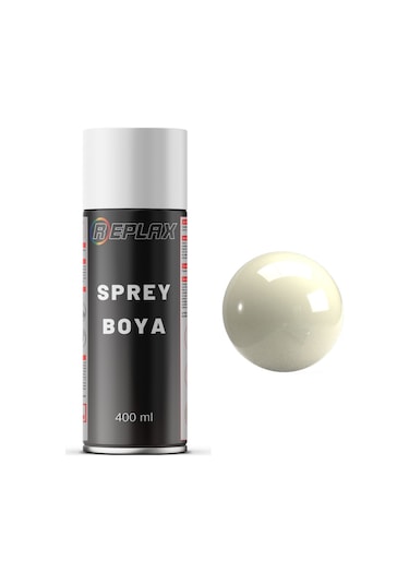 Bisiklet Boyası Kırık Beyaz Sprey Boya 400 Ml.