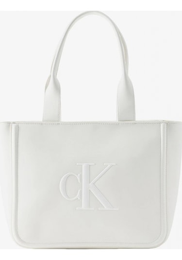 Calvin Klein Sandi Kadın Beyaz Omuz Çantası Lv04f3218g-4lx