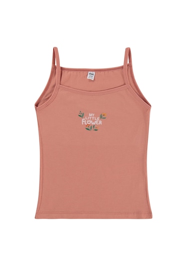 Civil Girls Flower 2-12 Yaş Kız Çocuk 2'li Atlet - Standart