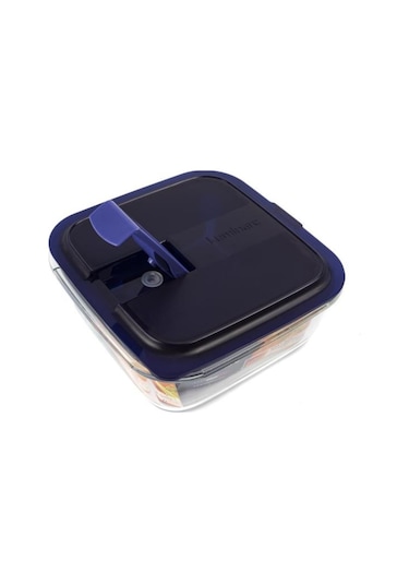 Luminarc Kare Cam Saklama Kabı 122 Cl 18x18x7 CM