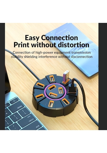 Xuweiwei 10 İn 1 Renkli Ortam Işığı Usb 2.0 Beyaz 1.2 M İç Mekan Led Aydınlatma Yatak Odası Ofis Dekoru Kolay Kurulum