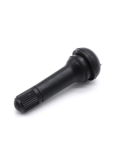 Pazly Araç Lastik Valfi - 100 Adet Kauçuk Siyah Snap-in Valf