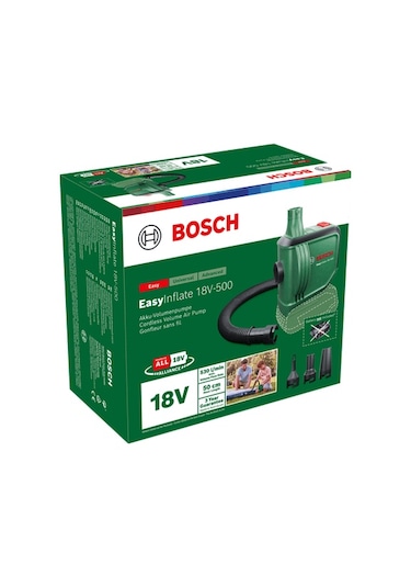 Bosch EasyInflate 18V-500 Akülü Hacimli Hava Pompası (Akü & Şarj Hariç) - 0603947200