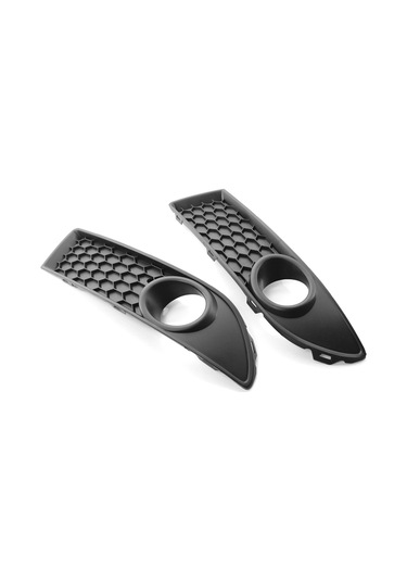 Wezone Volkswagen Polo 2005-2009 Sağ Ve Sol Sis Farı Kafesi - Siyah Abs Malzeme - Oe Numara 6q0853665e 6q0853666e