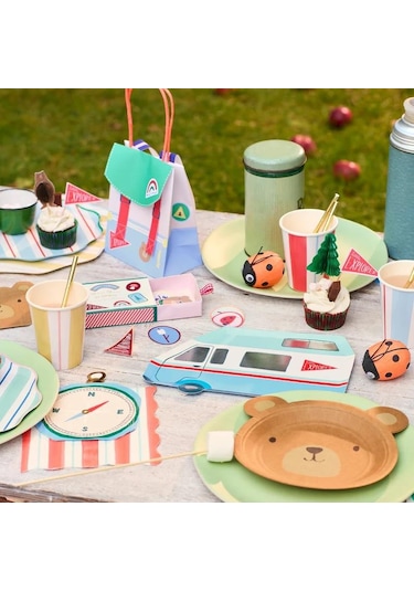Meri Meri - Kamp Cupcake Kiti - 24 Adet