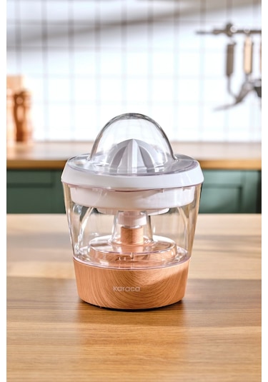 Karaca Freshpulpy Wooden Desenli Elektrikli Narenciye Sıkacağı