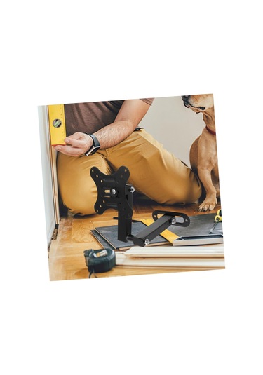 2 Adet Monitör Standı Monitör Kolu Eğim Bilgisayarı Projektör Birimi Üçlü Yükseltici