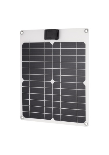 Tenfowee Yüksek Verimli Monokristal Güneş Paneli - 15w, 5v/12v Çift Çıkışlı, Taşınabilir Şarj Cihazı