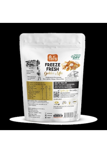 Freeze Fresh Dondurularak Kurutulmuş Golden Mix 20 Gr 20 G