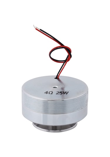 Rezonans Hoparlör, 50 Mm 2 İnç Tüm Frekans Rezonans Hoparlör Titreşimi Ekipman İçin Güçlü Bas Lowerspeaker 4ω 25w