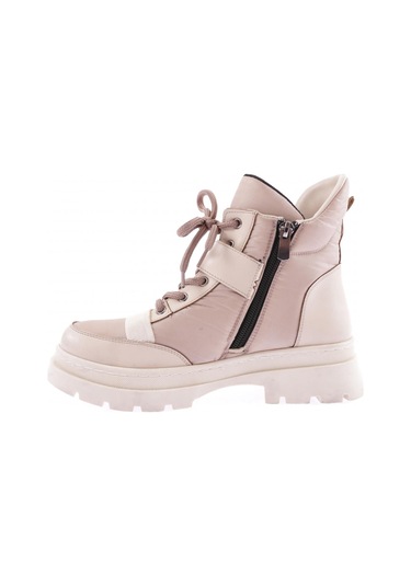 Dgn 110 Bayan Kalin Taban Sneakers Spor Ayakkabi 110-1414-R0152 Bej
