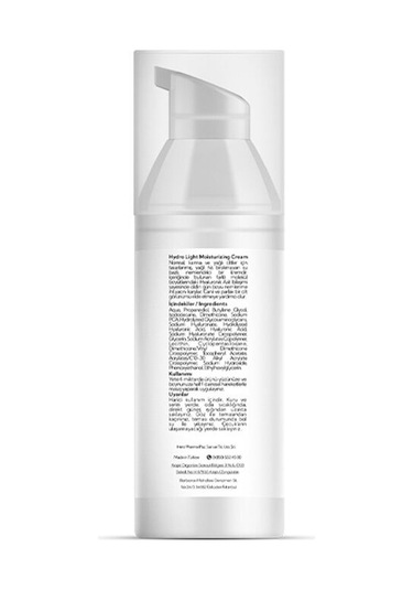 İdea Derma 5D Hyaluronic Acid Hydro Light Nemlendirici Krem 50 ML