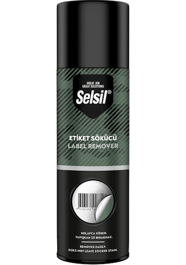 Selsil Etiket Sökücü Sprey 200ml İz Bırakmaz 4887