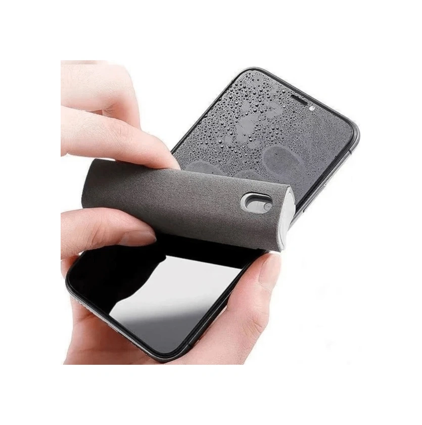 Dashanshop Gri 2si 1 Arada Ekran Temizleme Aleti Püskürtmeli Multifonksiyon Sprey Şişesi