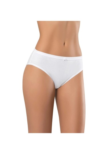 Erdem Kadın Lastikli Penye Bato Külot - 6 Adet 001