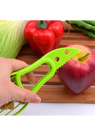 Suntek Magideal Avokado Dilimleyici 3'ü 1 Arada Kesici Çok Aletli Yeşil
