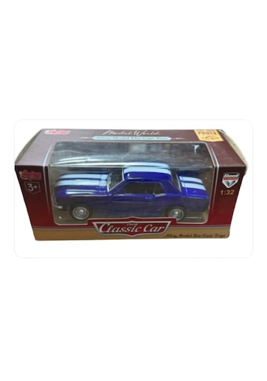 1/32 Ölçek 1908 Ford Klasik Metal Model Araba Lacivert