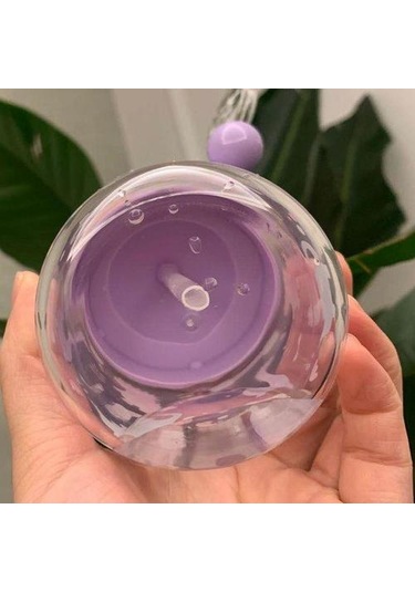 Yaratıcı Balina Sprey Kupası Sevimli Karikatür Balina Desen Sippy Kupası Taşınabilir Çocuk Su Geçirmez Kupası Bardaklar Taro Mor 1 Kat Pembe