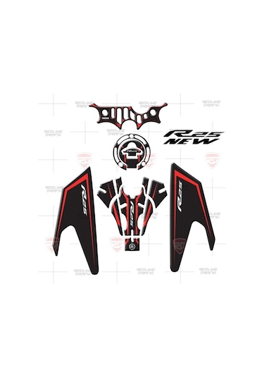 Power Black R25 Tank Pad Seti New Design 2019
