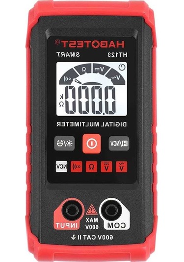 Diğer Habotest Ht123 Otomatik Aralık Multimetre, 2.000 S Siyah & Kırmızı