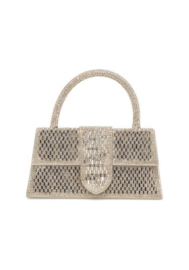 Guja 25kc1285 Kadın Taşlı El Abiye Çanta Altın Altın