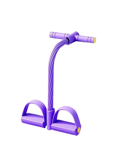 Suntek Omuz Kol Bel Için Pedal Direnç Bandı Çok İşlevli Menekşe