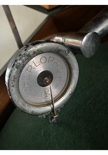 Parlaphone Antika Dolap Gramafon 050 Kurma Kolu Kırık